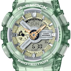 Casio Herrklocka GMA-S110GS-3AER G-Shock LCD/Resinplast Ø45.9 mm