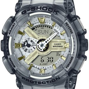 Casio Herrklocka GMA-S110GS-8AER G-Shock LCD/Resinplast Ø45.9 mm