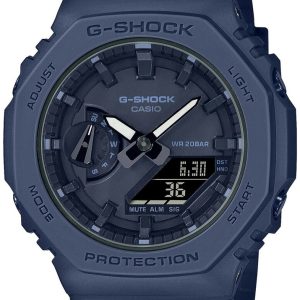 Casio Herrklocka GMA-S2100BA-2A1ER G-Shock Blå/Resinplast Ø43 mm