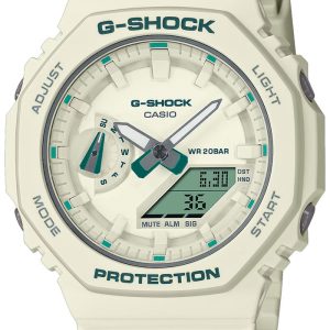 Casio Herrklocka GMA-S2100GA-7AER G-Shock Vit/Resinplast Ø43 mm