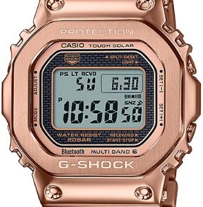 Casio Herrklocka GMW-B5000GD-4ER G-Shock LCD/Roséguldstonat stål