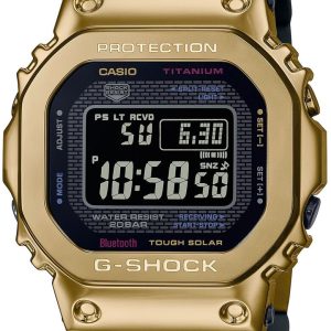 Casio Herrklocka GMW-B5000TR-9ER G-Shock LCD/Gulguldtonat stål