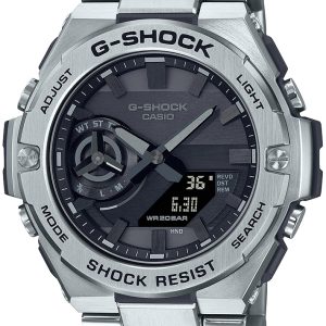 Casio Herrklocka GST-B500D-1A1ER G-Shock Svart/Stål Ø48.9 mm