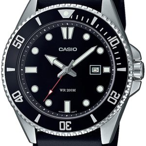 Casio Herrklocka MDV-107-1A1VEF Collection Svart/Gummi Ø44.2 mm