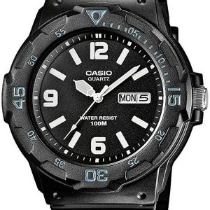 Casio Herrklocka MRW-200H-1B2VEG Enticer Svart/Resinplast Ø45 mm