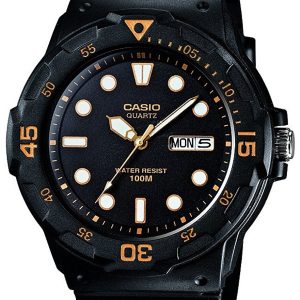 Casio Herrklocka MRW-200H-1E Quartz Svart/Resinplast Ø45 mm