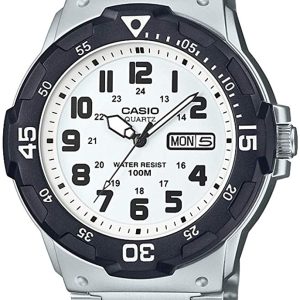 Casio Herrklocka MRW-200HD-7BVEF Vit/Stål Ø45 mm