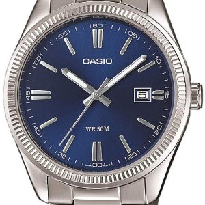 Casio Herrklocka MTP-1302PD-2AVEF Collection Blå/Stål Ø38.5 mm