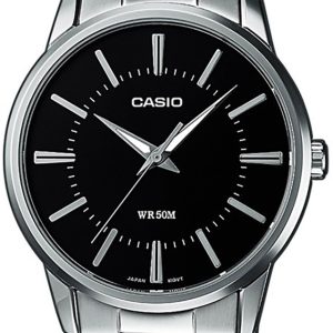 Casio Herrklocka MTP-1303PD-1A Svart/Stål Ø40 mm