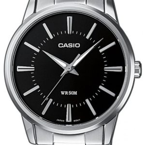 Casio Herrklocka MTP-1303PD-1AVEF Collection Svart/Stål Ø47 mm