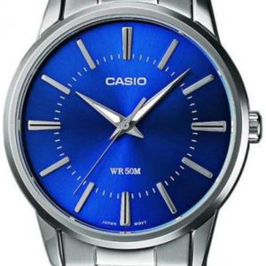 Casio Herrklocka MTP-1303PD-2A Blå/Stål Ø40 mm