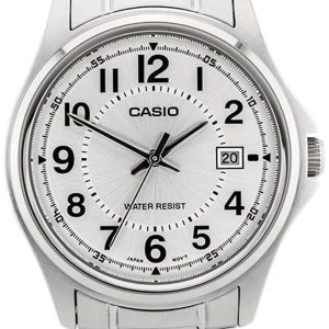 Casio Herrklocka MTP-1401D-7ADF Collection Silverfärgad/Stål Ø42 mm