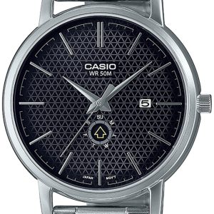 Casio Herrklocka MTP-B125D-1AVEF Collection Grå/Stål Ø41 mm