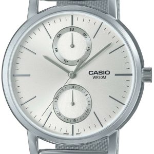 Casio Herrklocka MTP-B310M-7AVEF Collection Silverfärgad/Stål Ø41