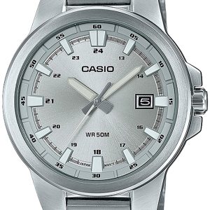 Casio Herrklocka MTP-E173D-7AVEF Collection Silverfärgad/Stål