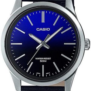 Casio Herrklocka MTP-E180L-2AVEF Collection Flerfärgad/Läder Ø42 mm