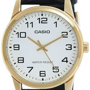 Casio Herrklocka MTP-V001GL-7BUDF Enticer Vit/Läder Ø42 mm