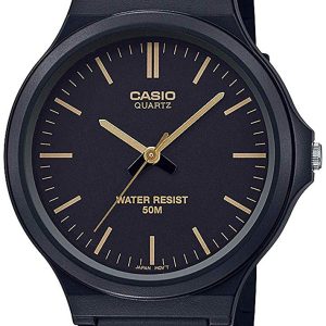 Casio Herrklocka MW-240-1E2VEF Quartz Svart/Resinplast Ø43 mm