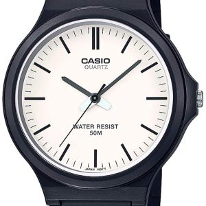 Casio Herrklocka MW-240-7EVEF Quartz Vit/Resinplast Ø43 mm