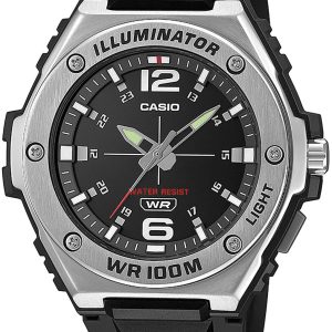 Casio Herrklocka MWA-100H-1AVEF Svart/Resinplast Ø50.6 mm