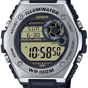 Casio Herrklocka MWD-100H-9AVEF LCD/Resinplast Ø50.6 mm