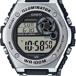 Casio Herrklocka MWD-100HD-1AVEF LCD/Stål Ø50.7 mm