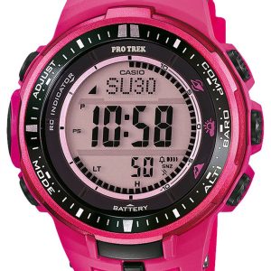 Casio Herrklocka PRW-3000-4BER Pro Trek LCD/Resinplast Ø47 mm