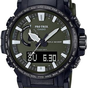 Casio Herrklocka PRW-61Y-3ER Pro Trek Grön/Resinplast Ø47.4 mm