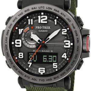 Casio Herrklocka PRW-6600YB-3ER Pro Trek Svart/Textil Ø51.5 mm