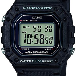 Casio Herrklocka W-218H-1AVEF Collection LCD/Resinplast