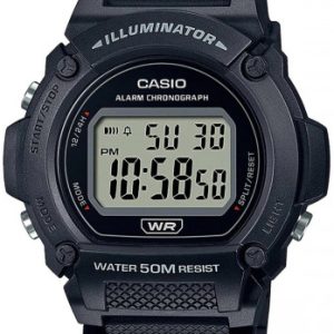 Casio Herrklocka W-219H-1AVEF Collection LCD/Resinplast Ø47 mm