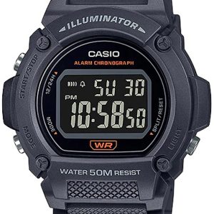 Casio Herrklocka W-219H-8BVEF Collection LCD/Resinplast Ø47 mm