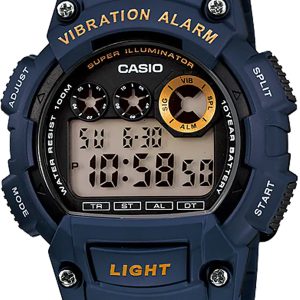 Casio Herrklocka W-735H-2AVCF Sport Svart/Resinplast Ø47 mm