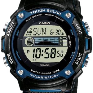 Casio Herrklocka W-S210H-1AVEG Collection LCD/Resinplast Ø44 mm