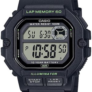 Casio Herrklocka WS-1400H-1AVEF Sport LCD/Resinplast