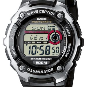 Casio Herrklocka WV-200E-1AVEF Radio Controlled Resinplast Ø47.7 mm