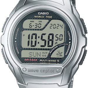 Casio Herrklocka WV-58RD-1AEF Radio Controlled LCD/Stål Ø43.7 mm