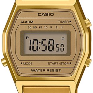 Casio Retro LA690WEGA-9EF LCD/Gulguldtonat stål