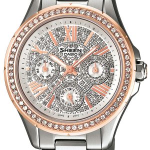 Casio Sheen Damklocka SHE-3504SG-7AUER Silverfärgad/Stål Ø34.8 mm