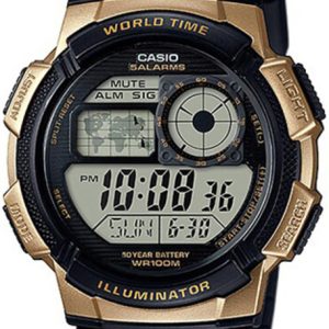 Casio Sport Herrklocka AE-1000W-1A3VCF LCD/Resinplast Ø45 mm