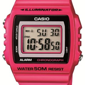 Casio W-215H-4AVEF Collection LCD/Resinplast 43.8x40.7 mm