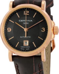 Certina DS Caimano Damklocka C017.207.36.087.00 Grå/Läder Ø27 mm