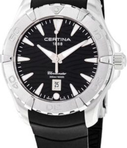 Certina Damklocka C032.251.17.051.00 Ds Action Svart/Gummi Ø34 mm