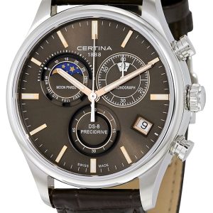 Certina Herrklocka C033.450.16.081.00 DS 8 Svart/Läder Ø42 mm