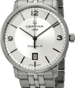 Certina Herrklocka C035.407.11.037.00 Ds Caimano Silverfärgad/Stål