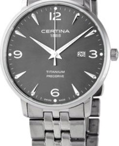 Certina Herrklocka C035.410.44.087.00 Ds Caimano Grå/Titan Ø39 mm