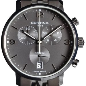 Certina Herrklocka C035.417.44.087.00 DS Caimano Grå/Titan Ø42 mm