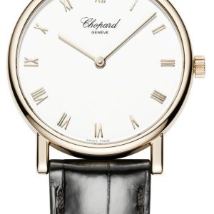 Chopard 163154-5201 Les Grandes Vit/Läder Ø33.6 mm