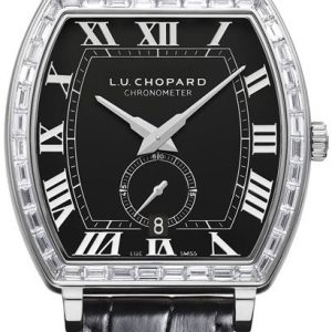 Chopard 172296-1001 L.U.C Svart/Läder