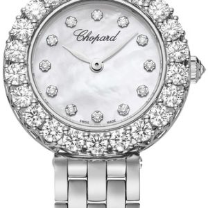 Chopard Damklocka 10A178-1606 Diamond Hour Vit/18 karat vitt guld